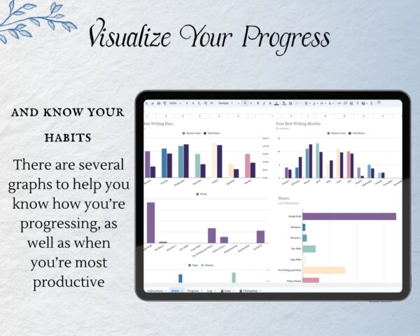 Customizable Writing Progress Tracker - Image 4